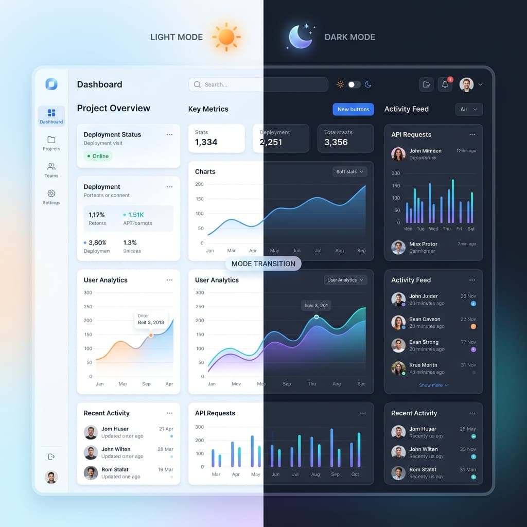 Light Mode vs Dark Mode: Best Practices for Tailwind CSS